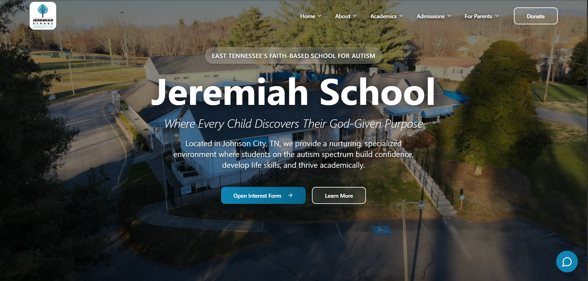 Jeremiah School homepage